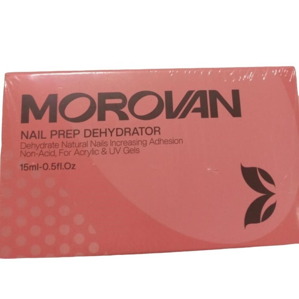 Morovan 3 packs Nail Prep Primer Dehydrator for UV & Acrylic Gels